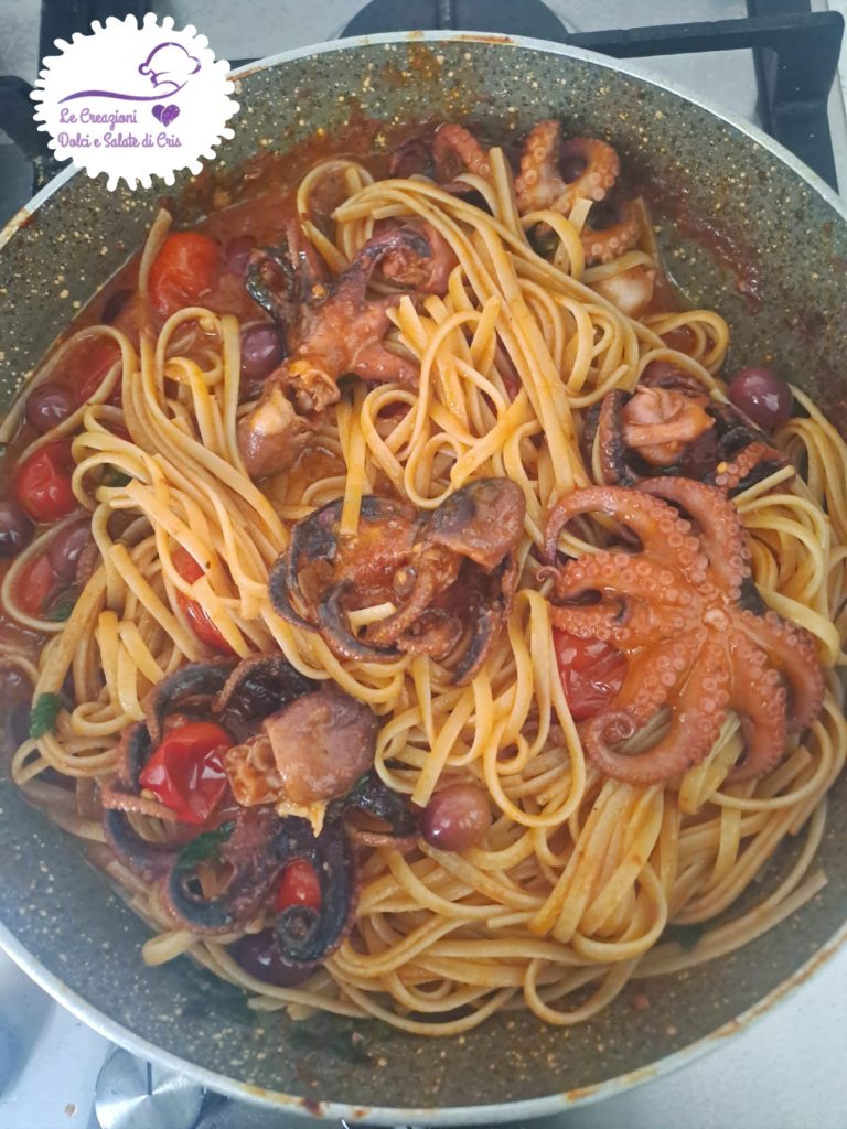 linguine com polvinhos