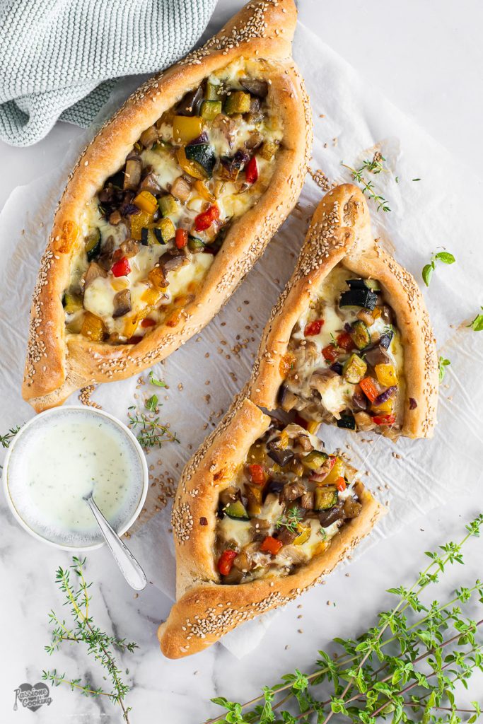 Pide de legumes