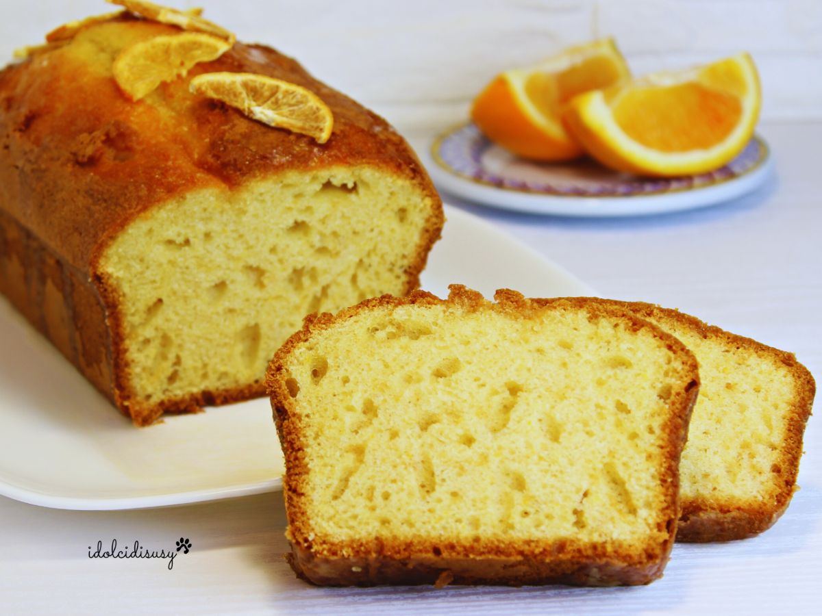 Bolo de laranja fofinho