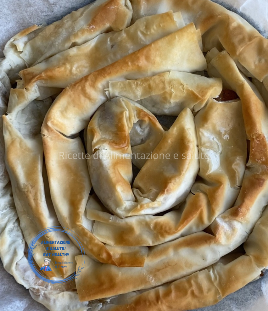 Torta de batatas e alcachofras enrola e come