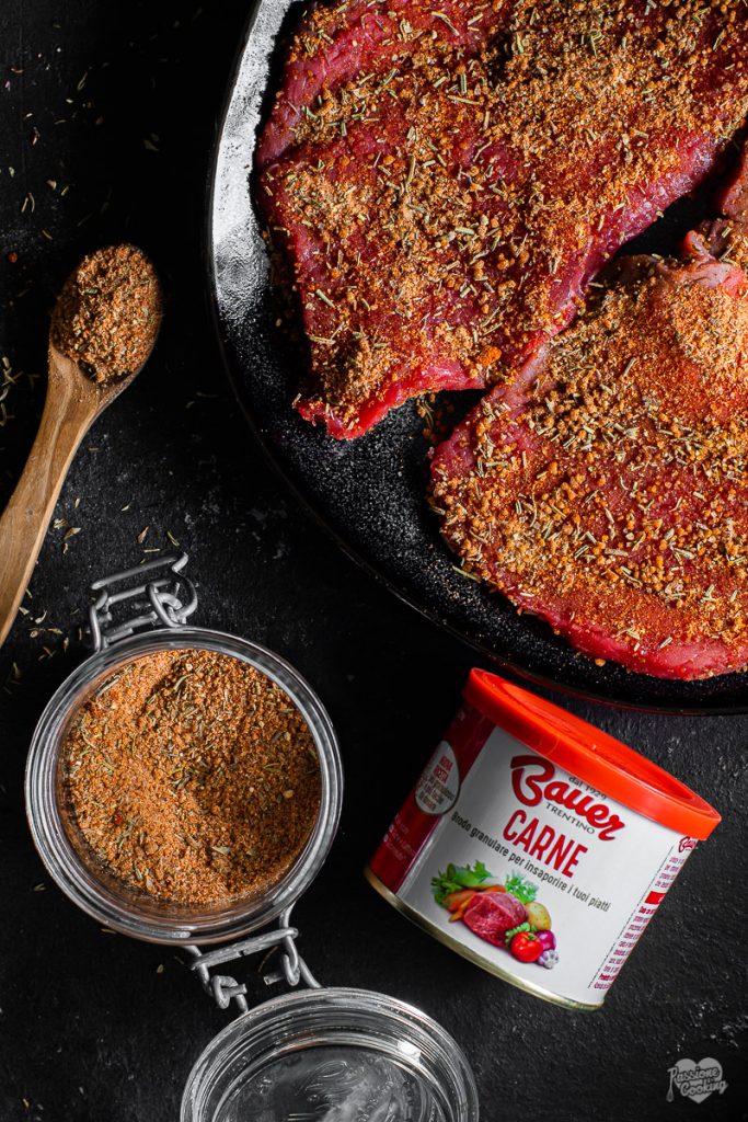 Rub caseiro para marinar carne