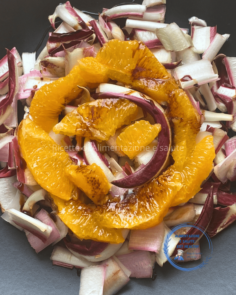 Salada de inverno com radicchio e laranjas