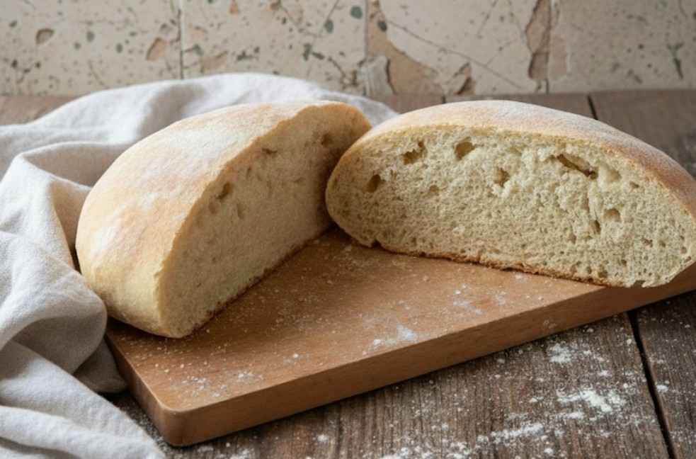 Pão pluma que dura por dias
