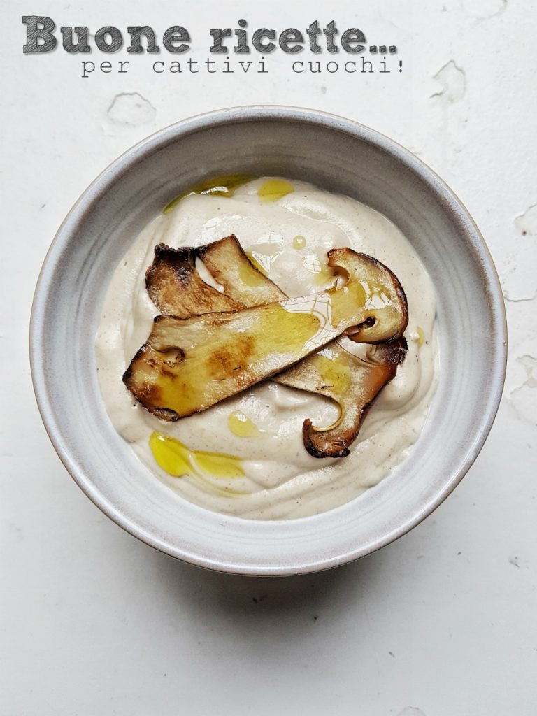 Sopa Cremosa de Cogumelos Porcini