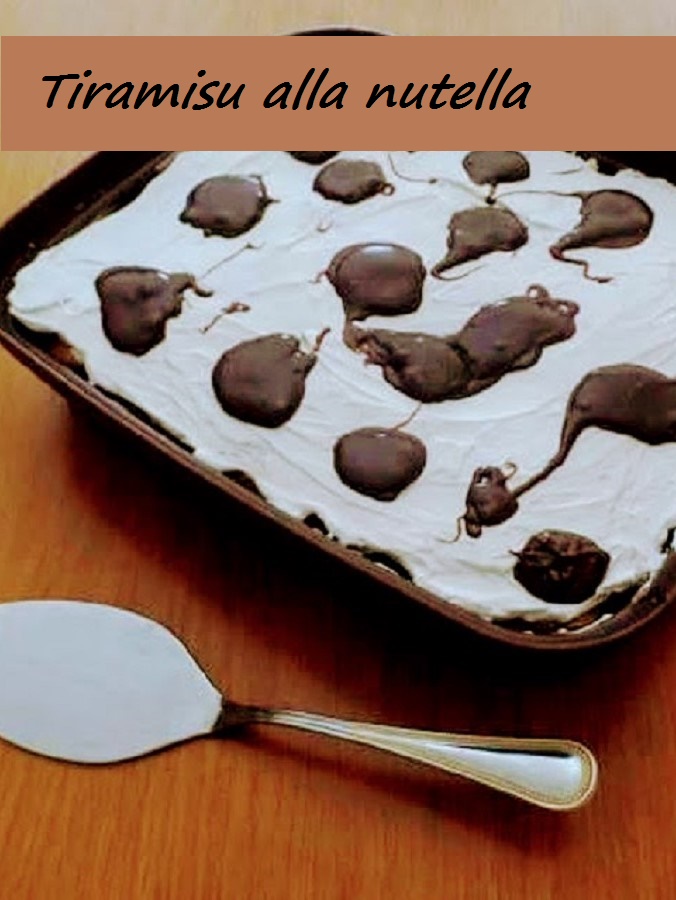 TIRAMISU DE NUTELLA