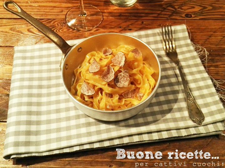 Tagliatelle ao trufa