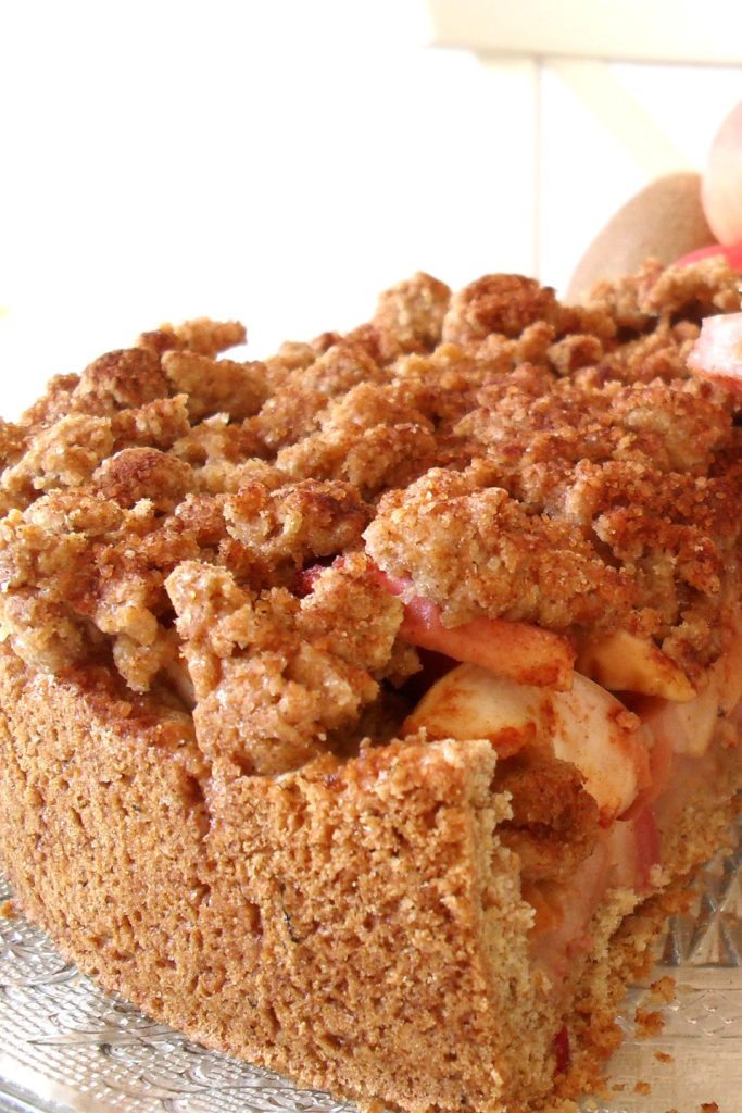 Torta de maçã com crumble, Mangia senza Pancia