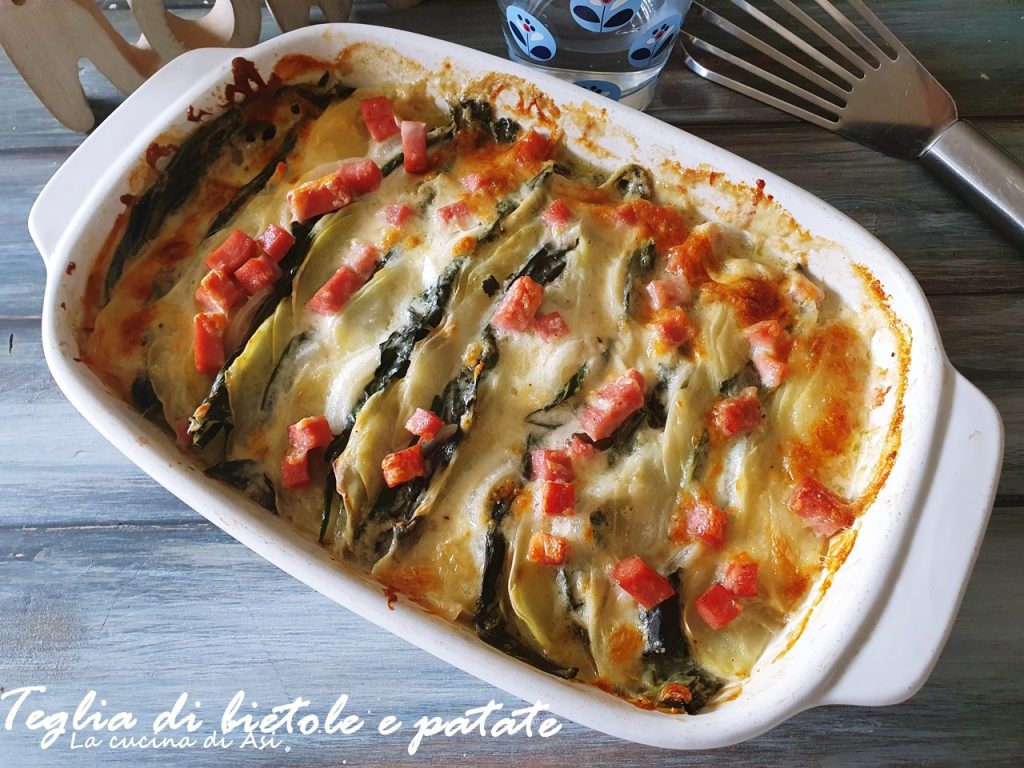 Travessa de acelga com batatas