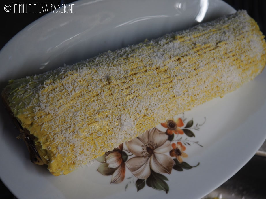 Tronco de chocolate e café