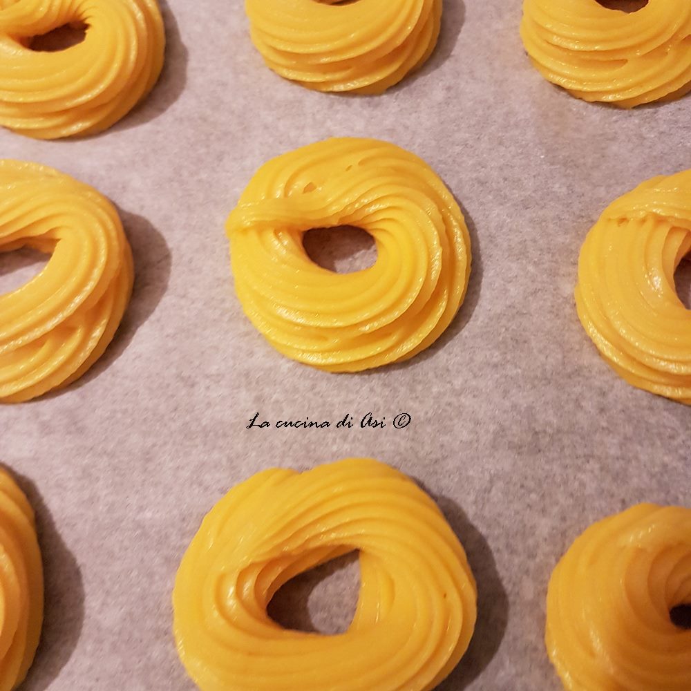 Zeppole de forno cruas massa choux