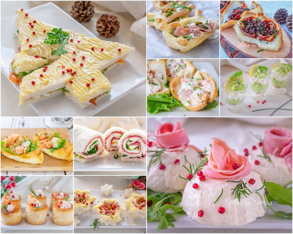 Aperitivos para a véspera de Ano Novo