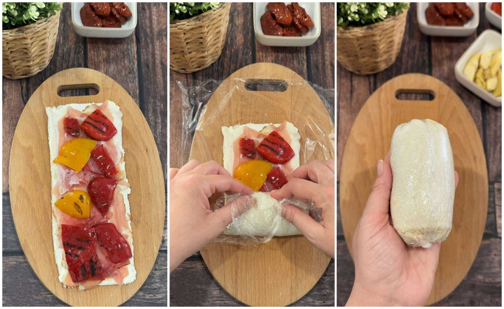 árvore de natal com pão de forma