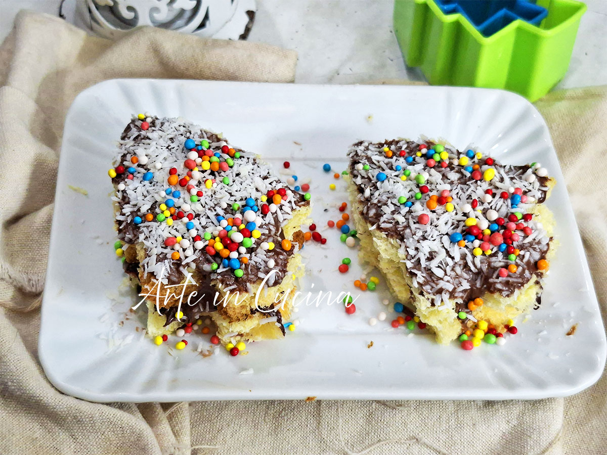 ÁRVORES de PANDORO com NUTELLA