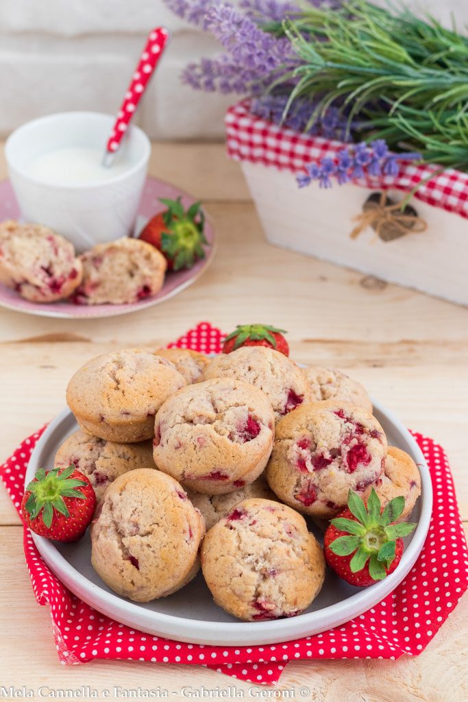 biscoitos macios de morango