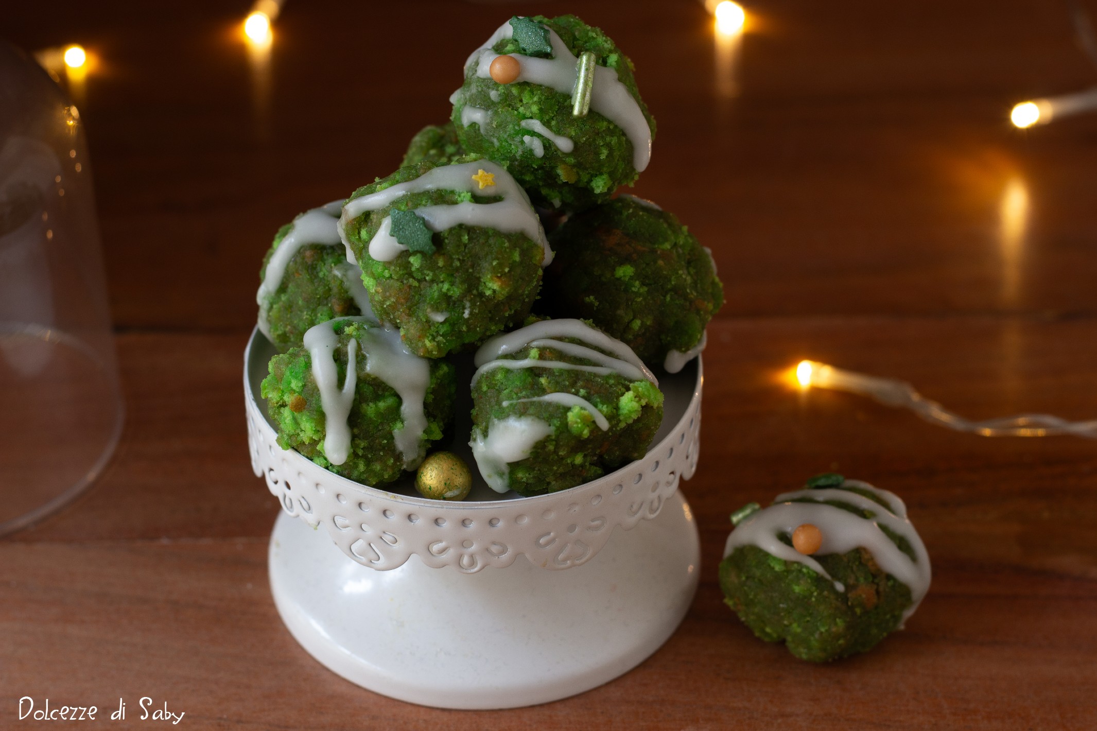Bolinhas de Bolo de Natal