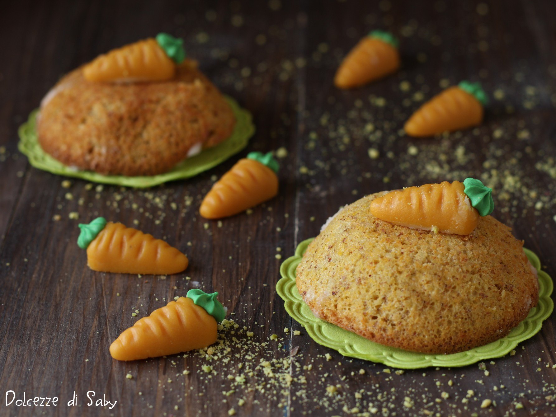 Bolinho de cenoura camille