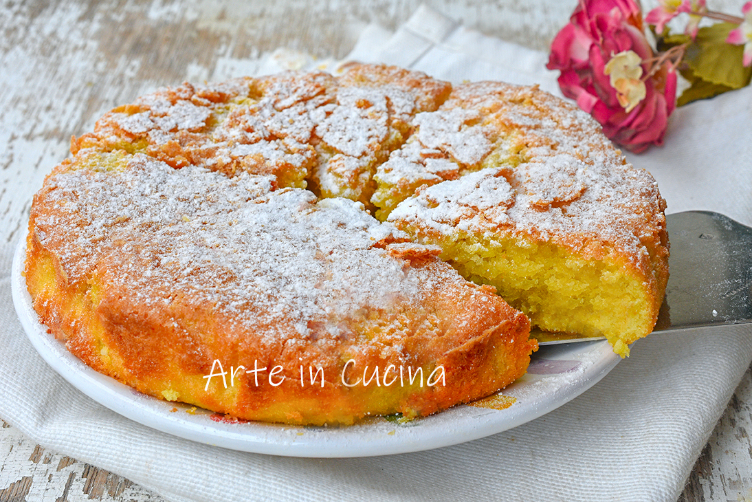 Bolo de amêndoas siciliano