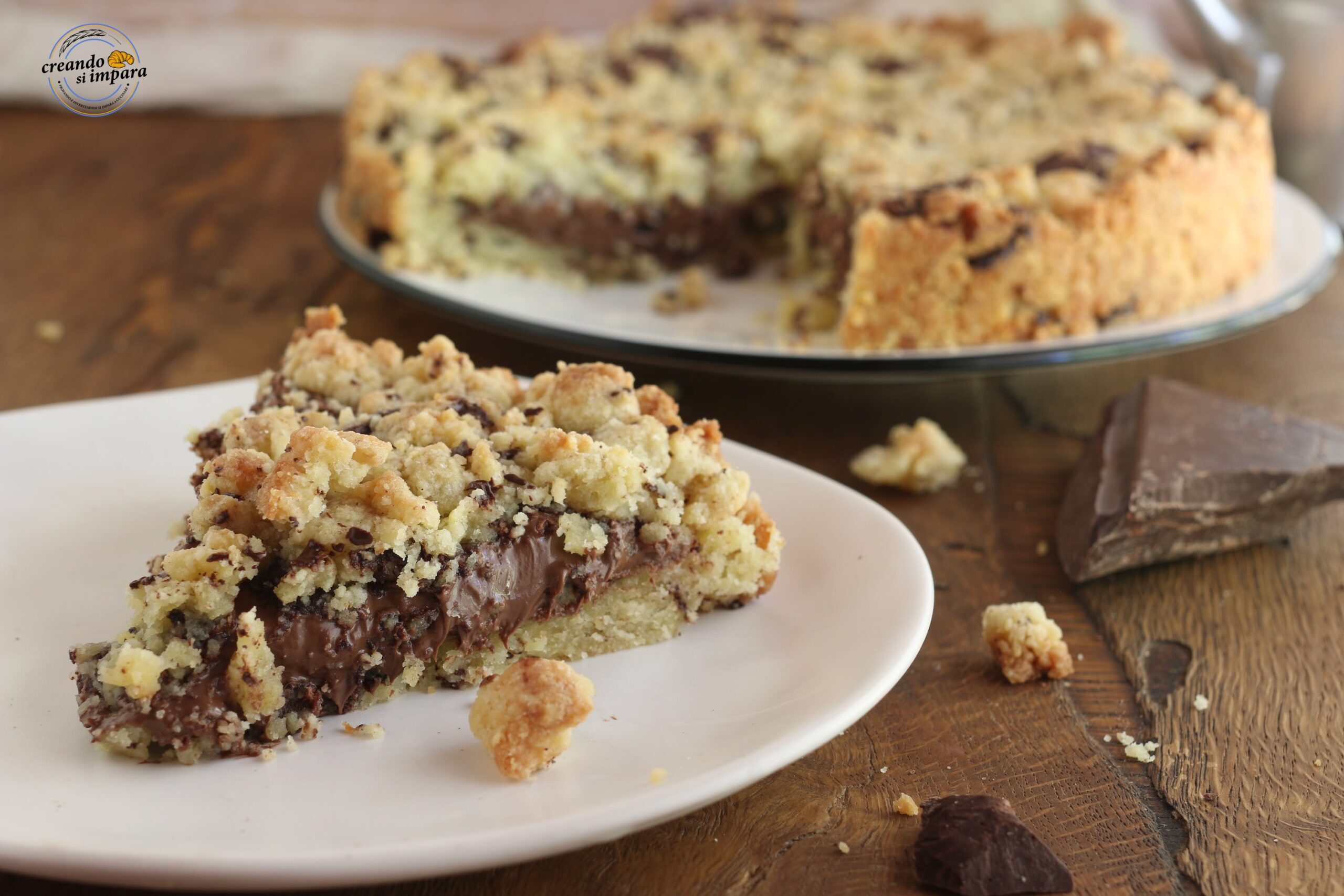 Bolo cookie de nutella