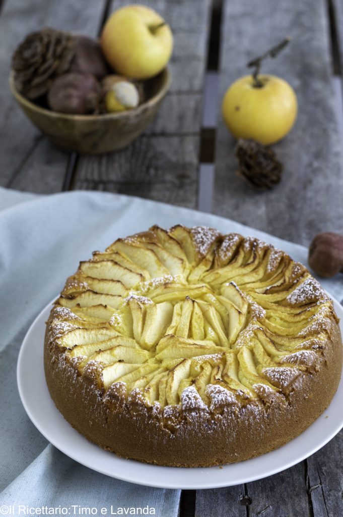 bolo de maçã com iogurte sem glúten