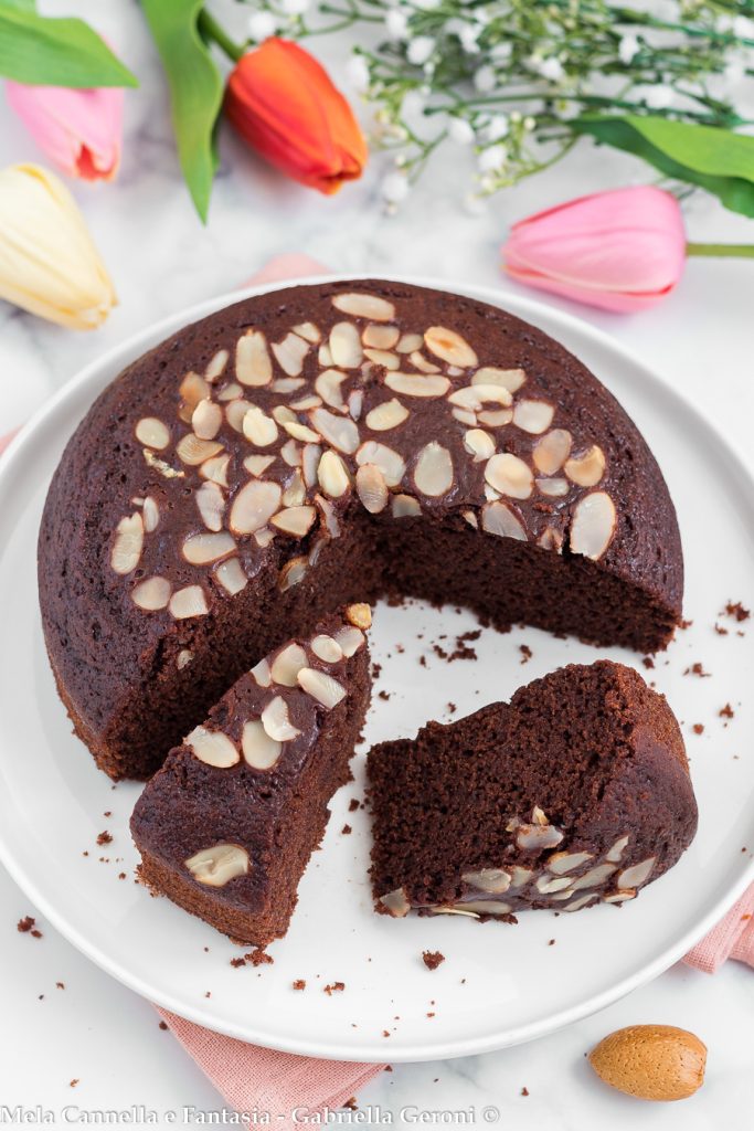 bolo vegano de chocolate super macio