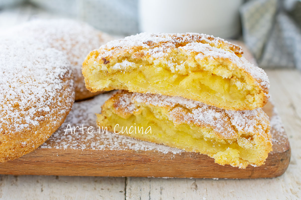 Bomboloni de maçã e geleia de massa podre