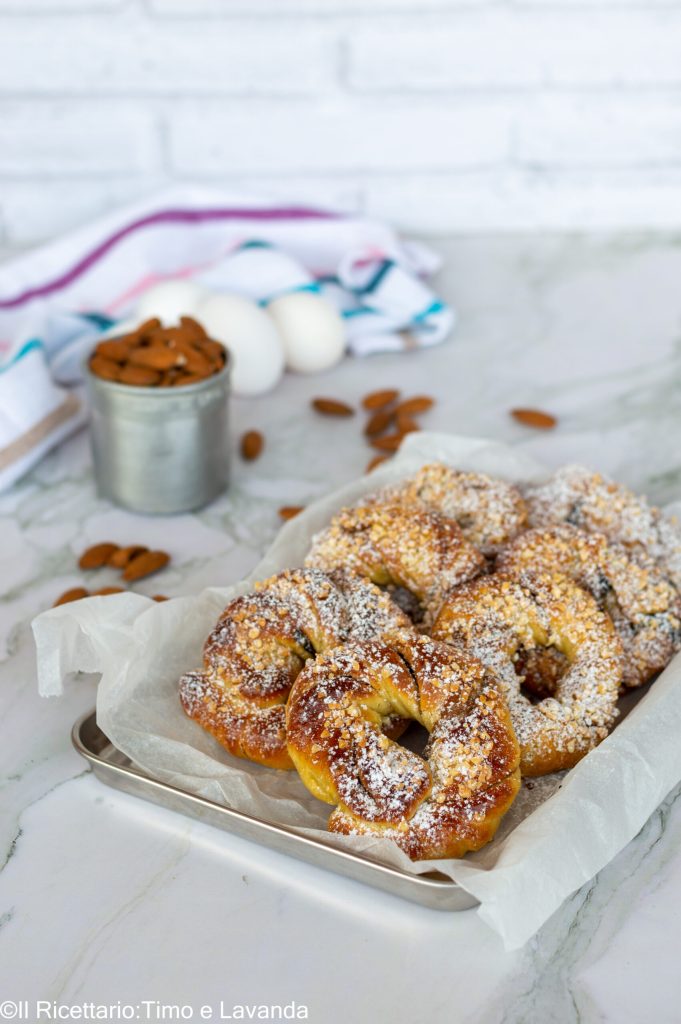 brioche de amêndoas