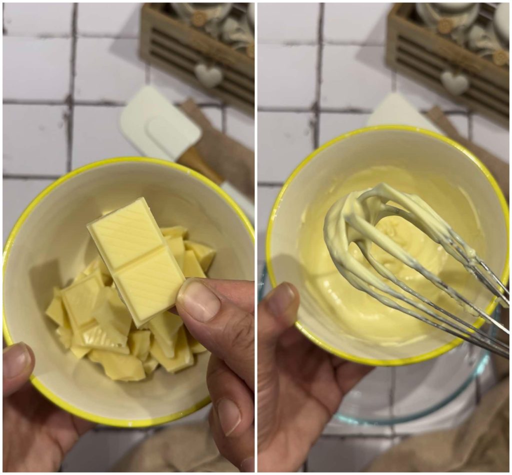 cheesecake coco e nutella sem biscoitos