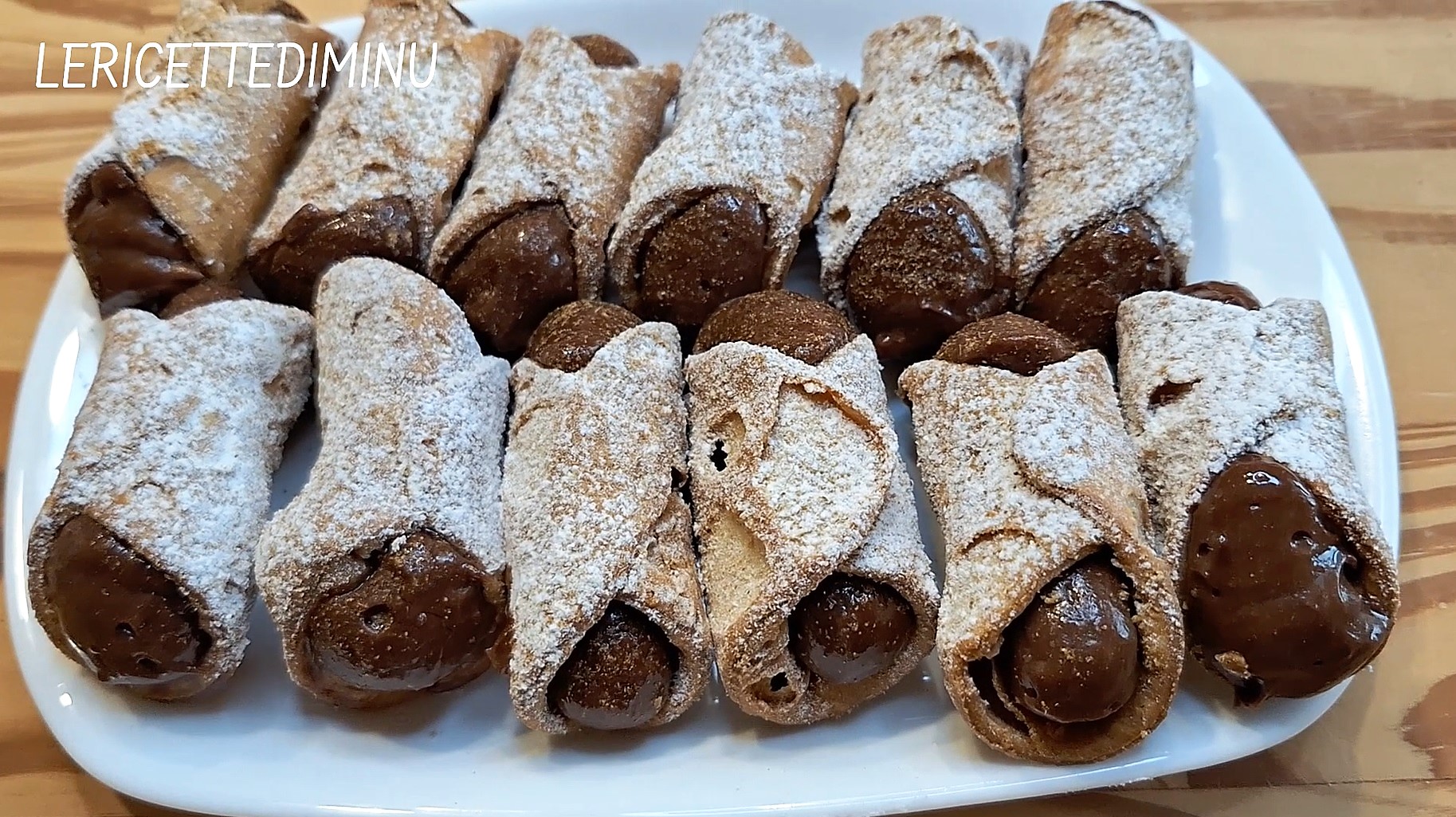 Creme de chocolate para cannoli