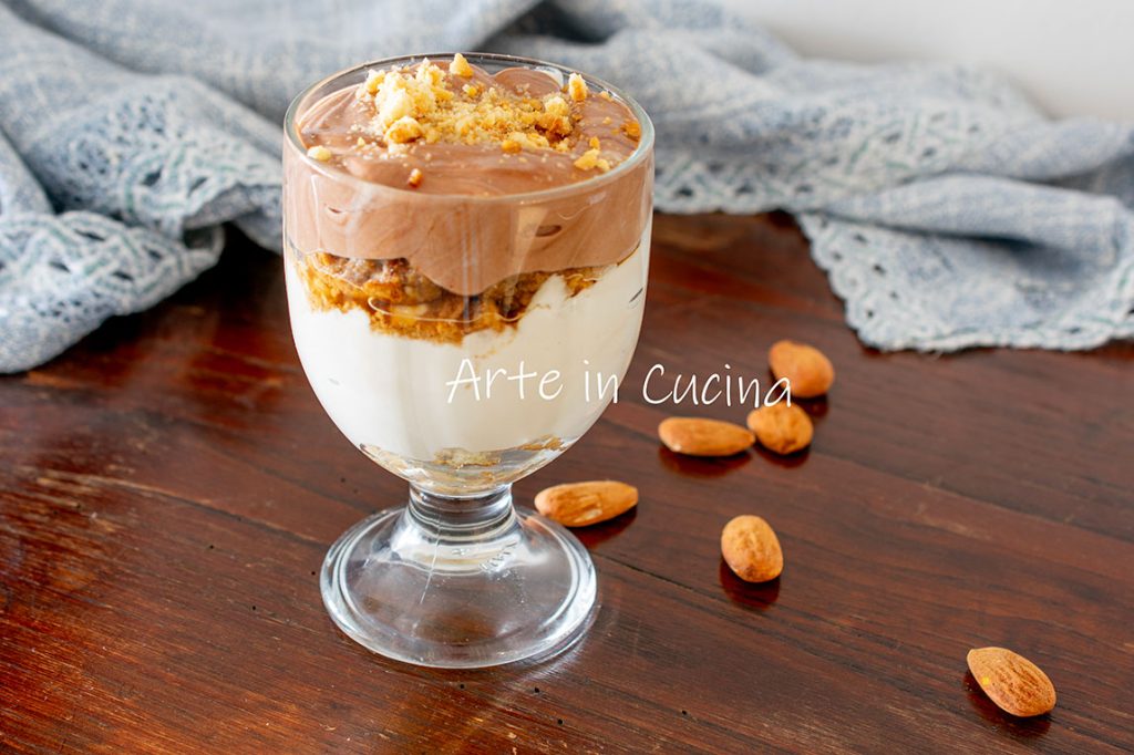 Copinhos de iogurte café e Nutella