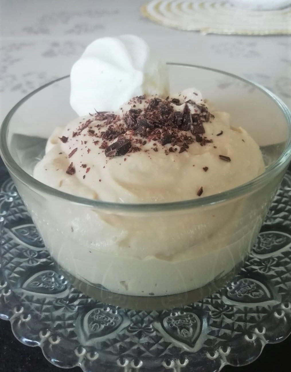 CREME DE RICOTA COM CAFÉ