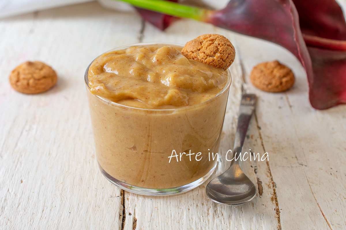 Creme de confeiteiro com amaretti e mascarpone