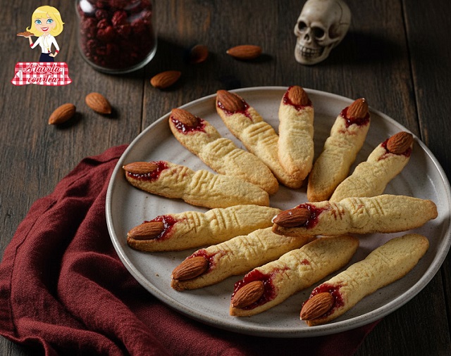 BISCOITOS DEDOS DA BRUXA