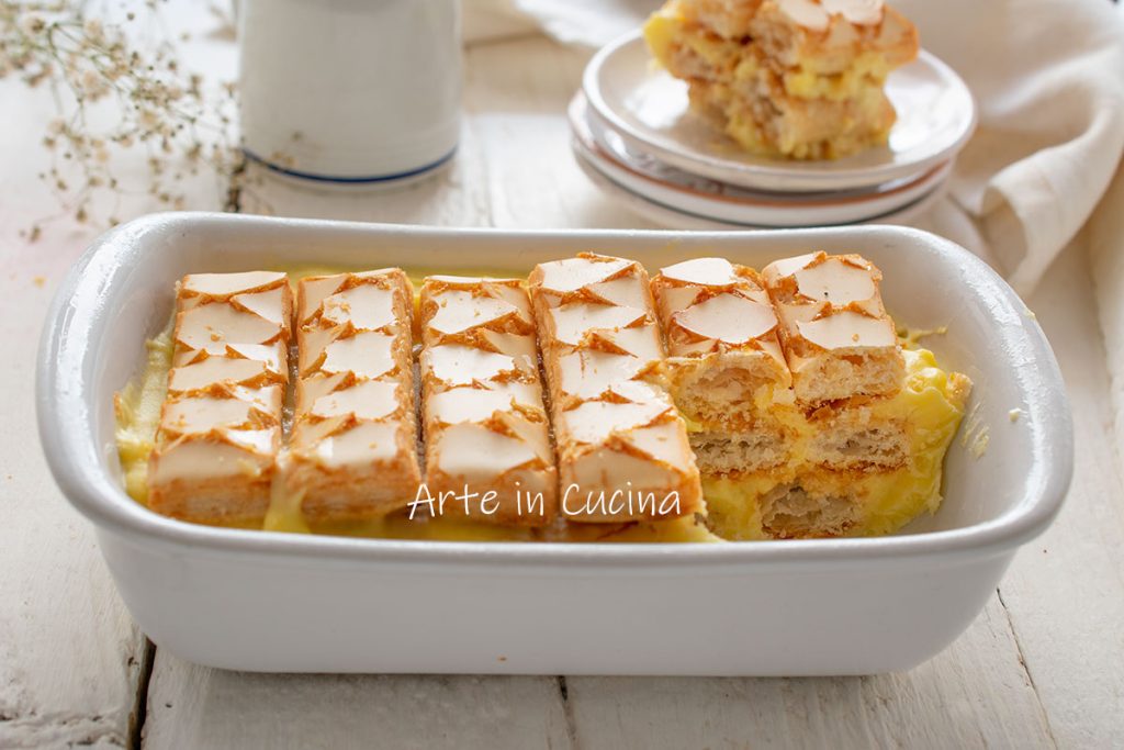 Doce de Mil-folhas e Creme de Confeiteiro