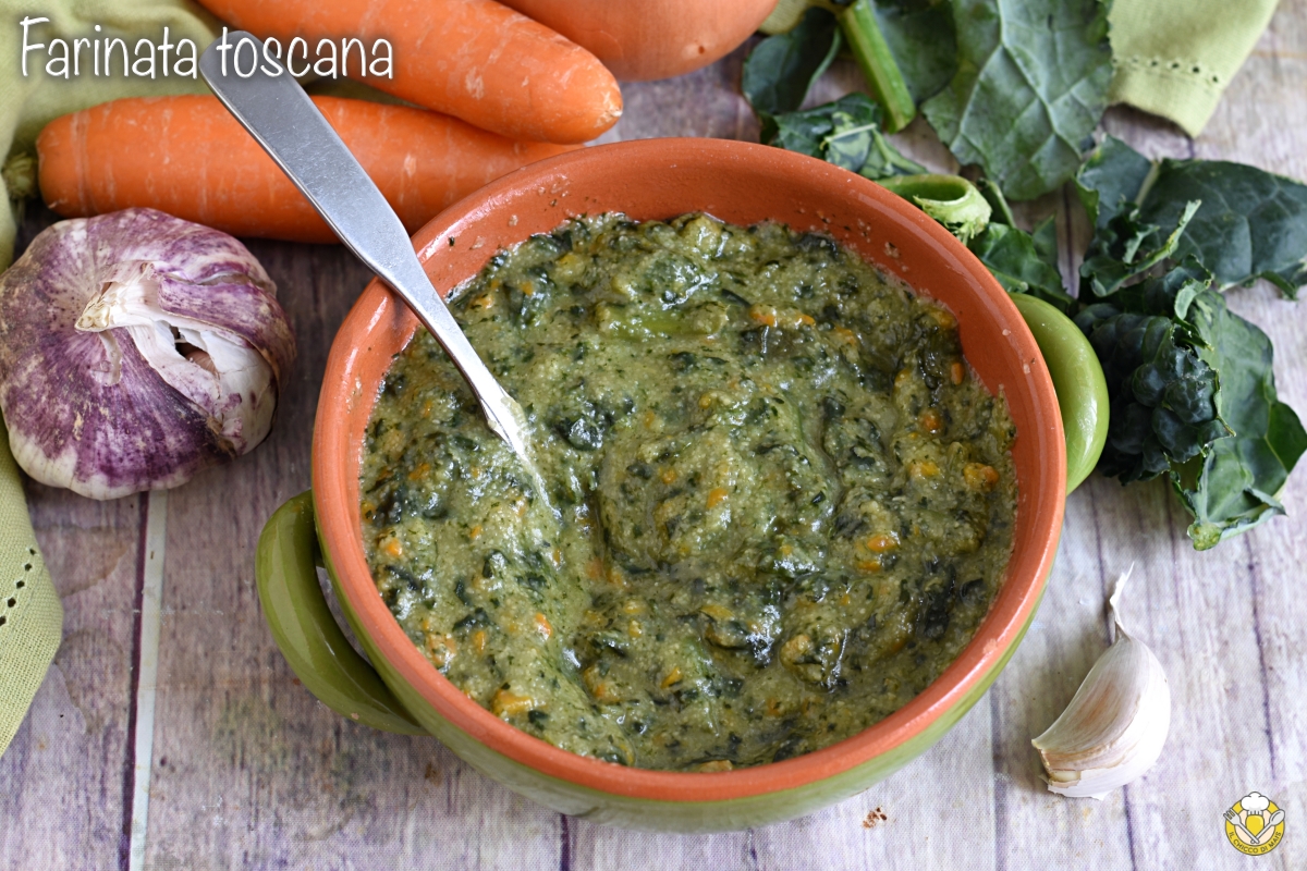 Farinata toscana com couve preta