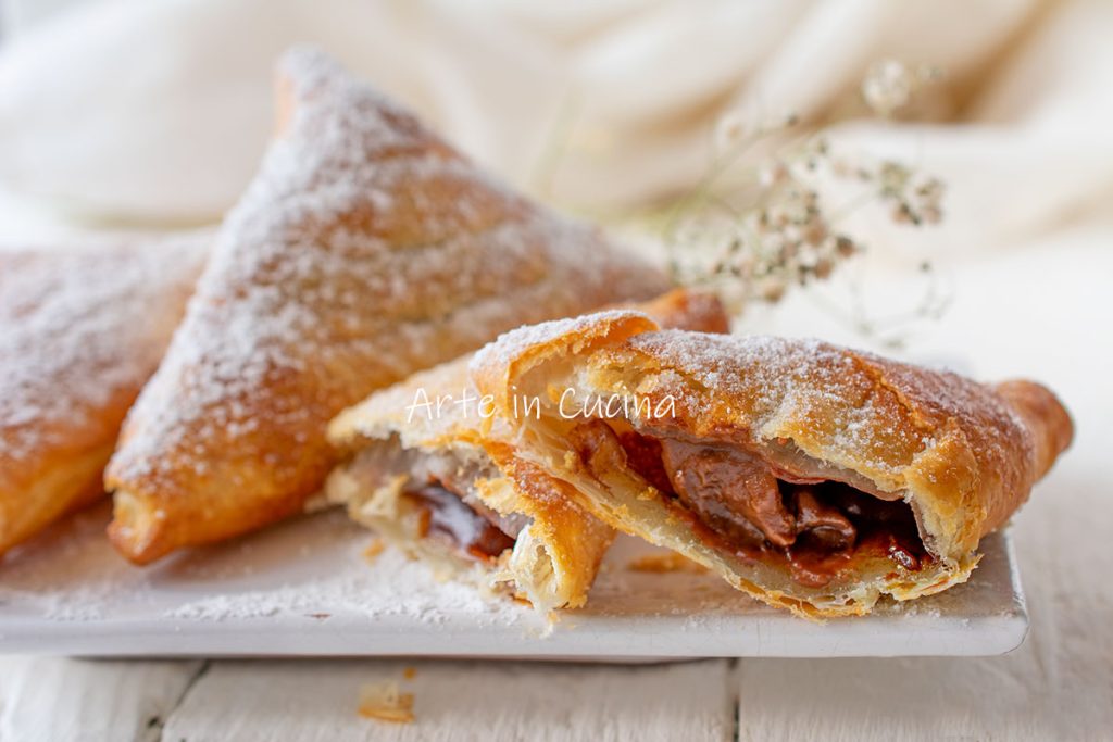 Folhadinhos de chocolate