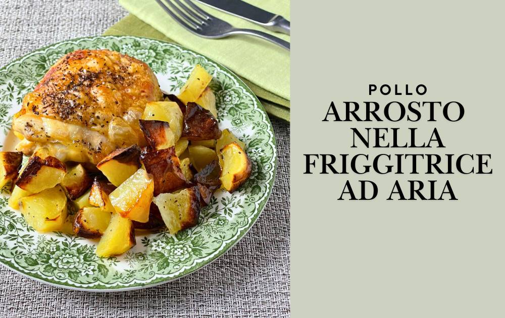 Frango assado na fritadeira a ar: crocante, leve e irresistível