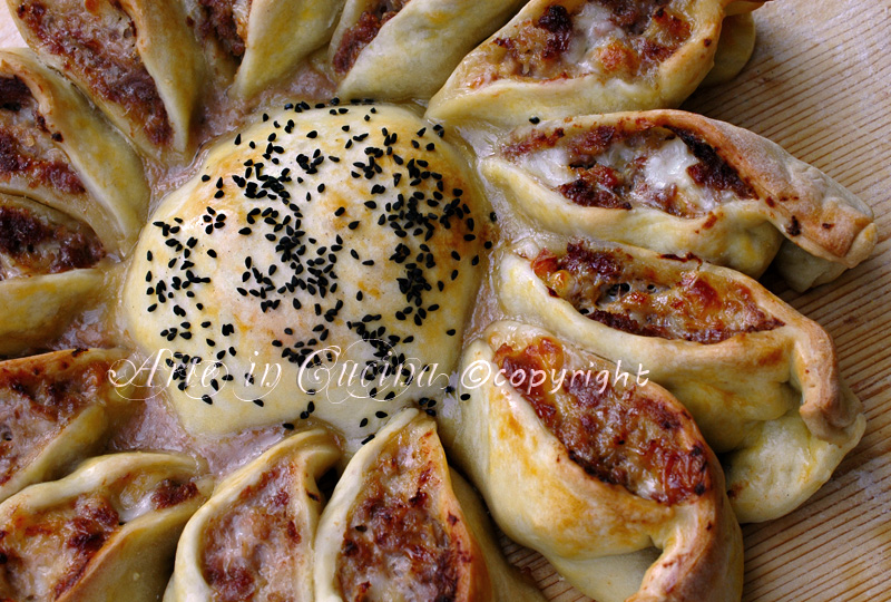 Girasol rústico recheado com foto passo a passo