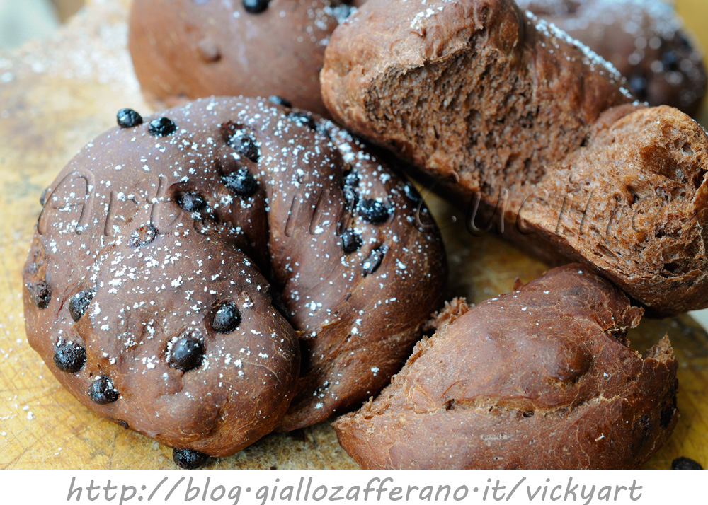 Graffe de chocolate assadas rápidas também no bimby
