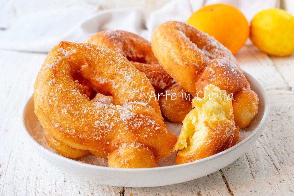 Graffe com batata receita napolitana rosquinhas