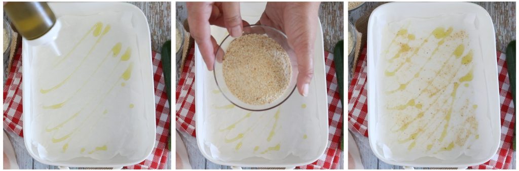 gratinado de abobrinha e presunto