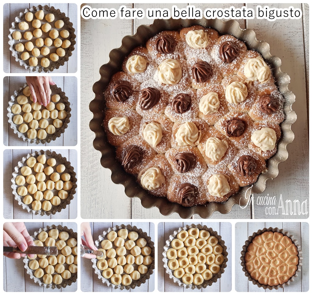 Como fazer uma bela torta bicolor