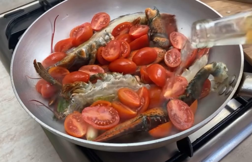 Linguine com lagosta da Rita Amordicucina