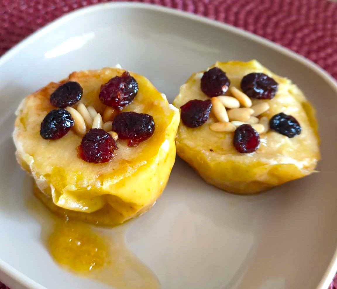MAÇÃS ASSADAS na fritadeira a ar
