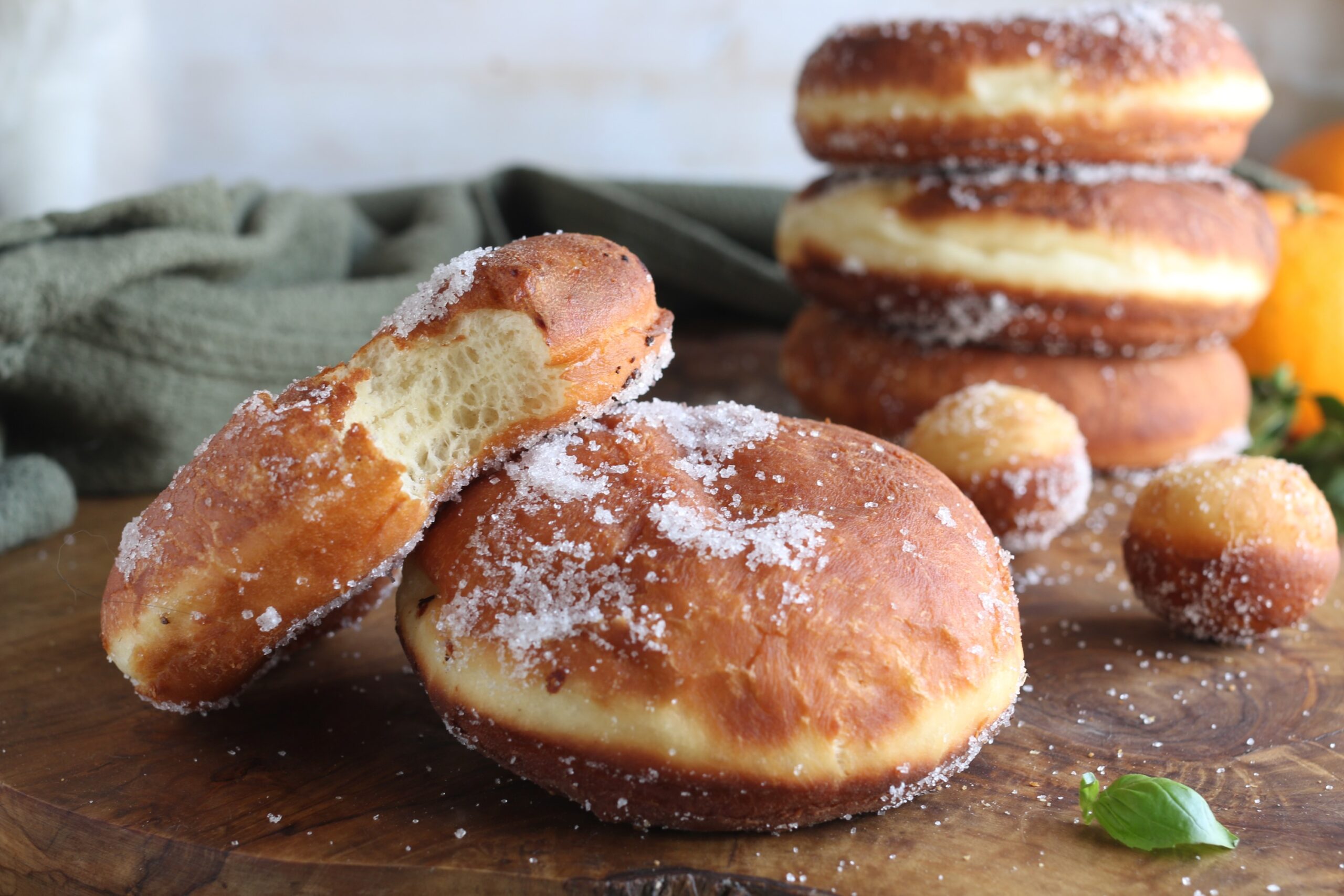 massa perfeita para rosquinhas e sonhos fritos ou assados
