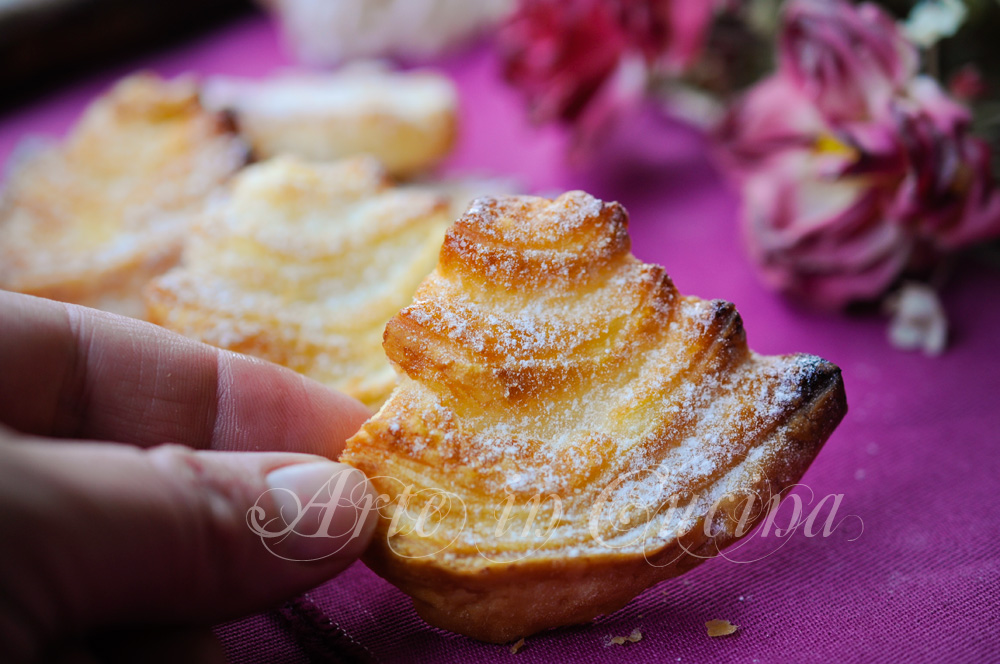 Palmiers de massa folhada