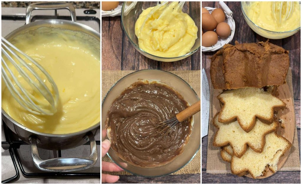 pandoro con zuppa inglese