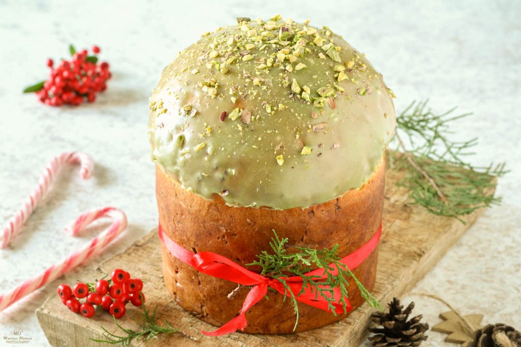 Panetone de pistache