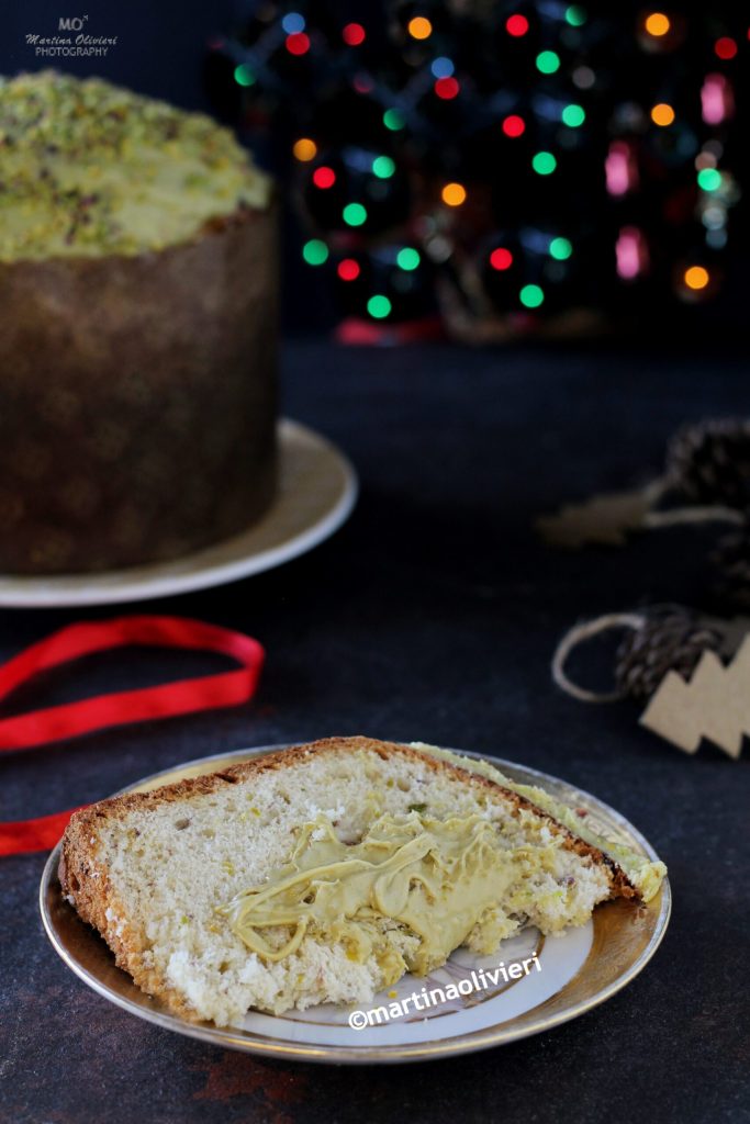 Panetone de pistache