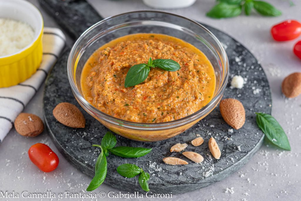 pesto vermelho siciliano