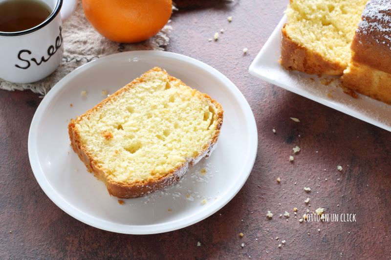 bolo inglês de laranja e iogurte